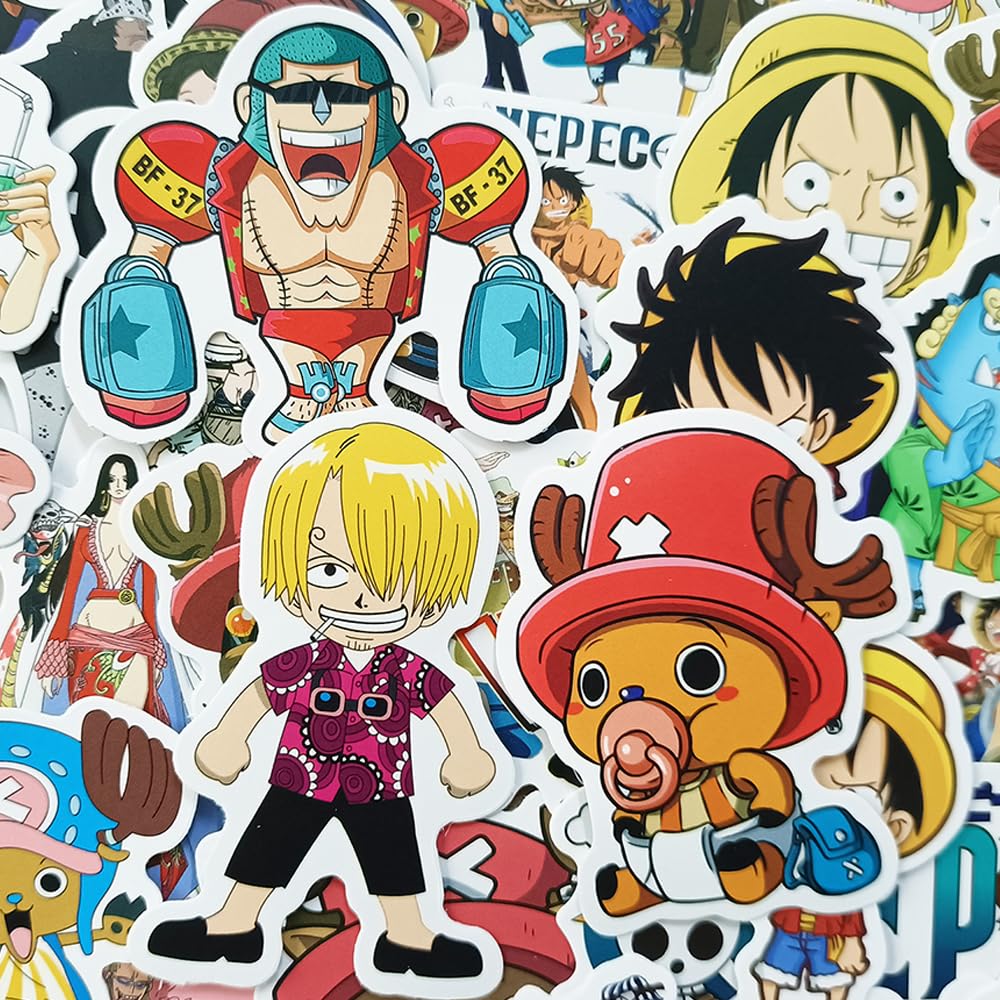 Amazon.co.jp: 100枚 海賊王ステッカーセット 可愛いおしゃれアニメ